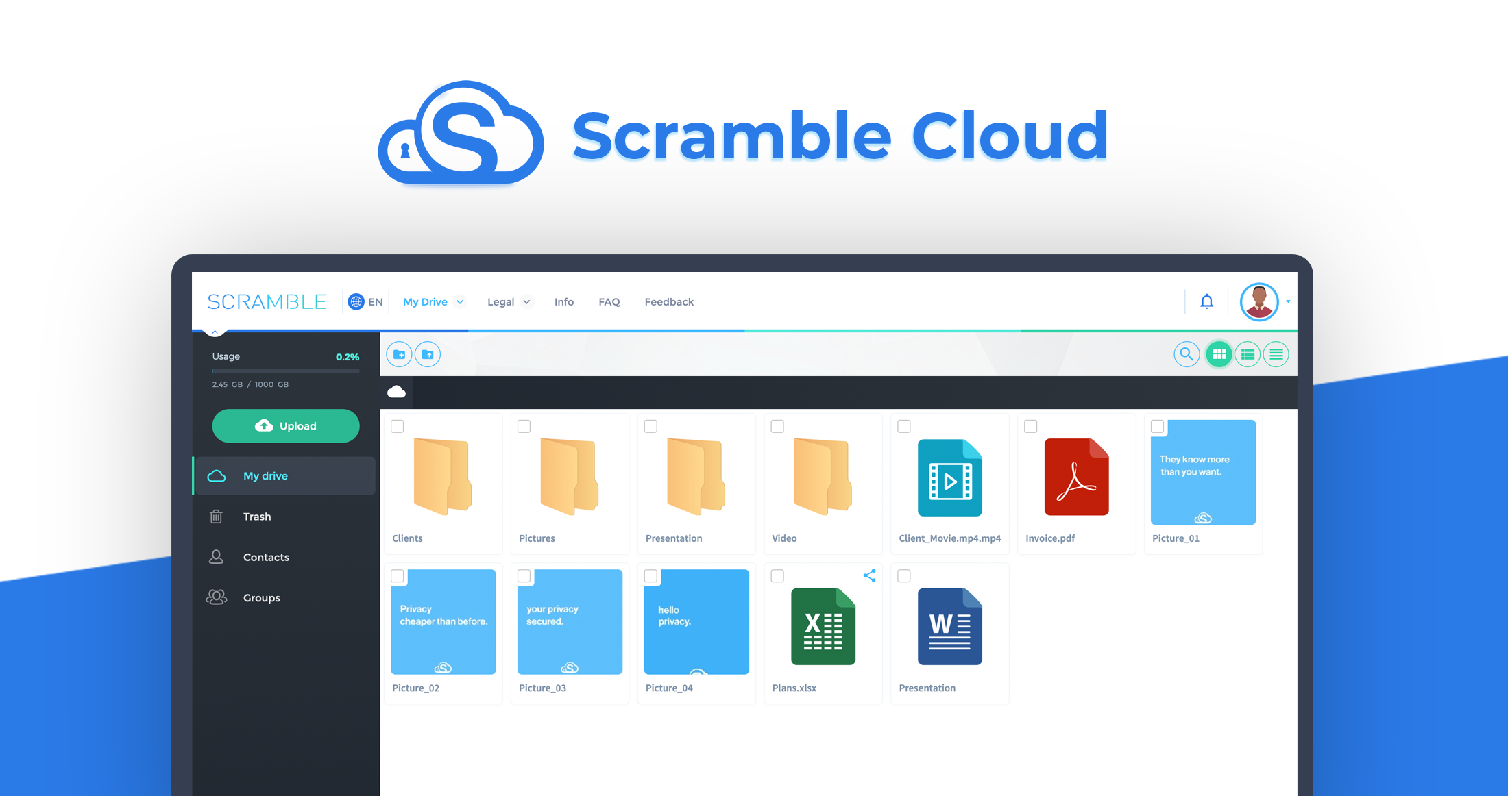 Scramble Cloud preview