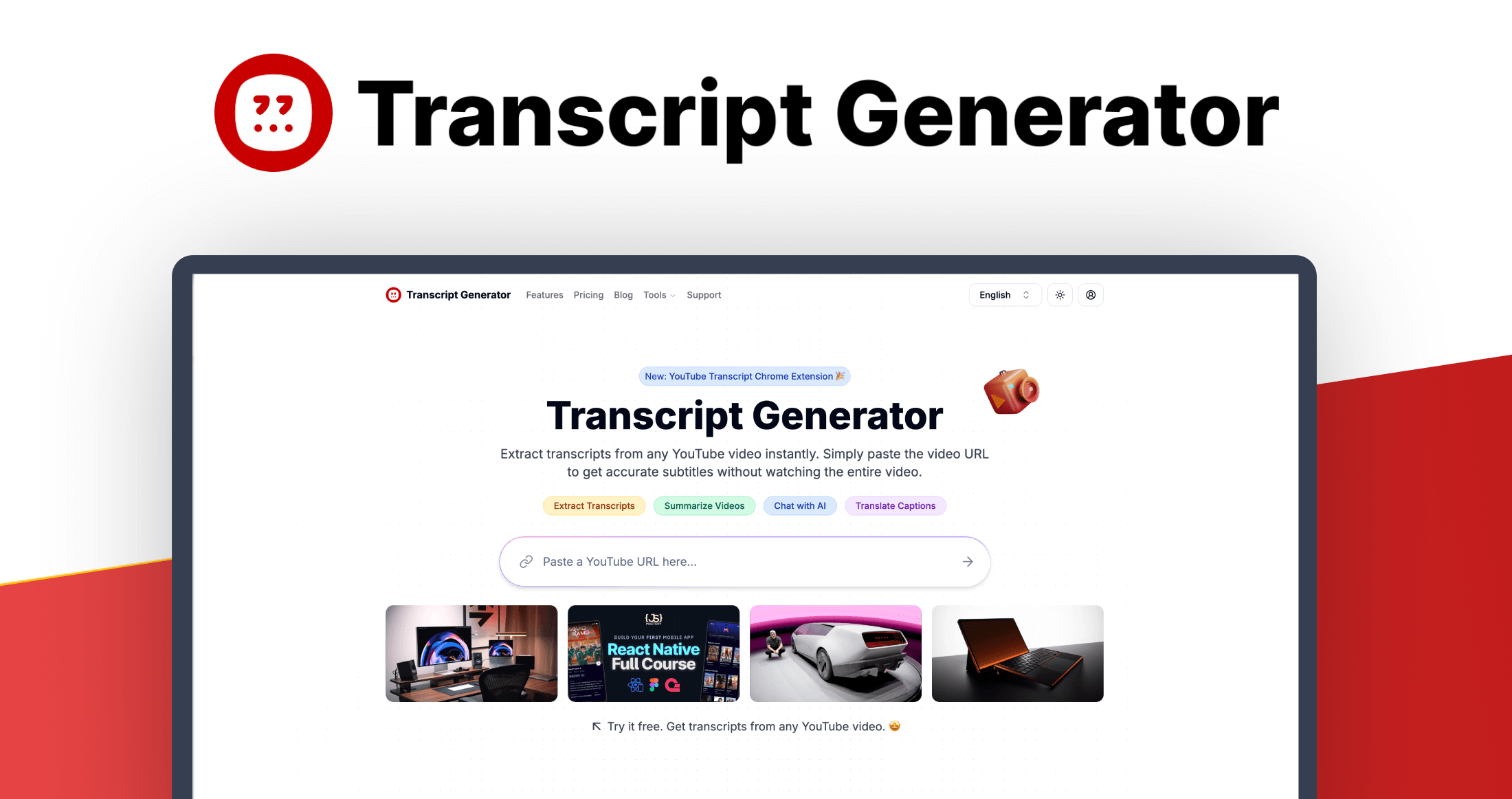 Transcript Generator