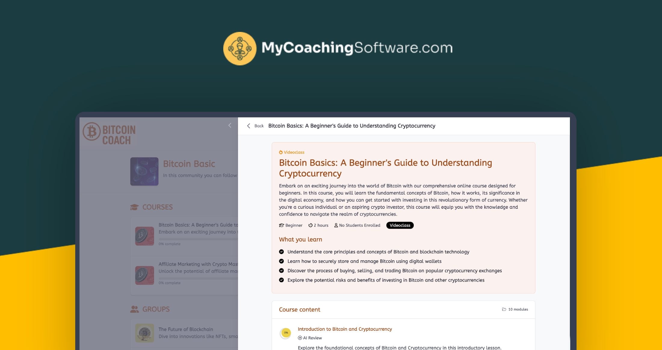 MyCoachingSoftware