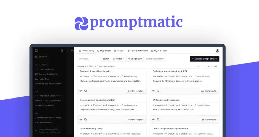 Promptmatic