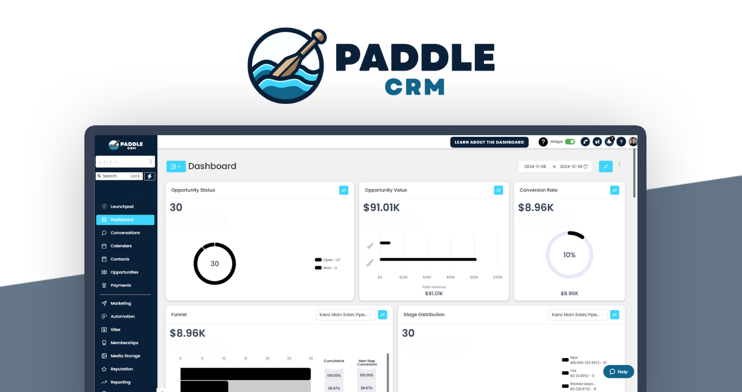 Paddle CRM